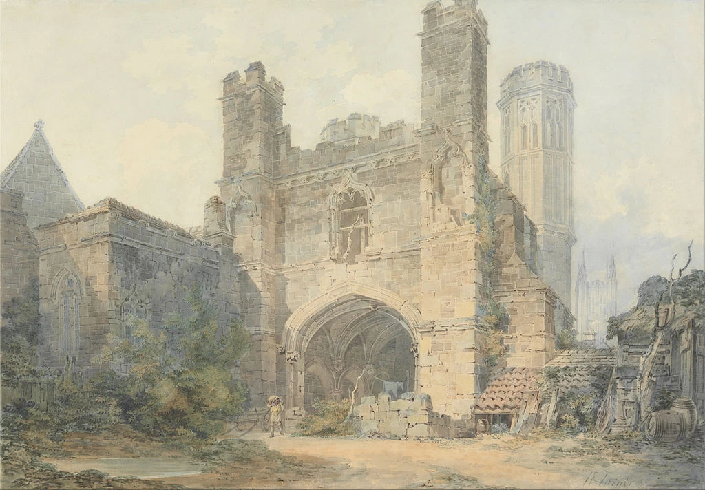 Saint Augustine's Gate, Canterbury , 1793